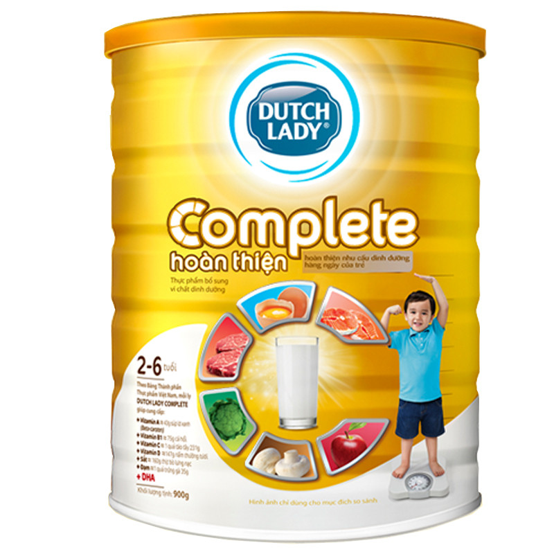 Sữa bột Dutch Lady Complete tăng cân