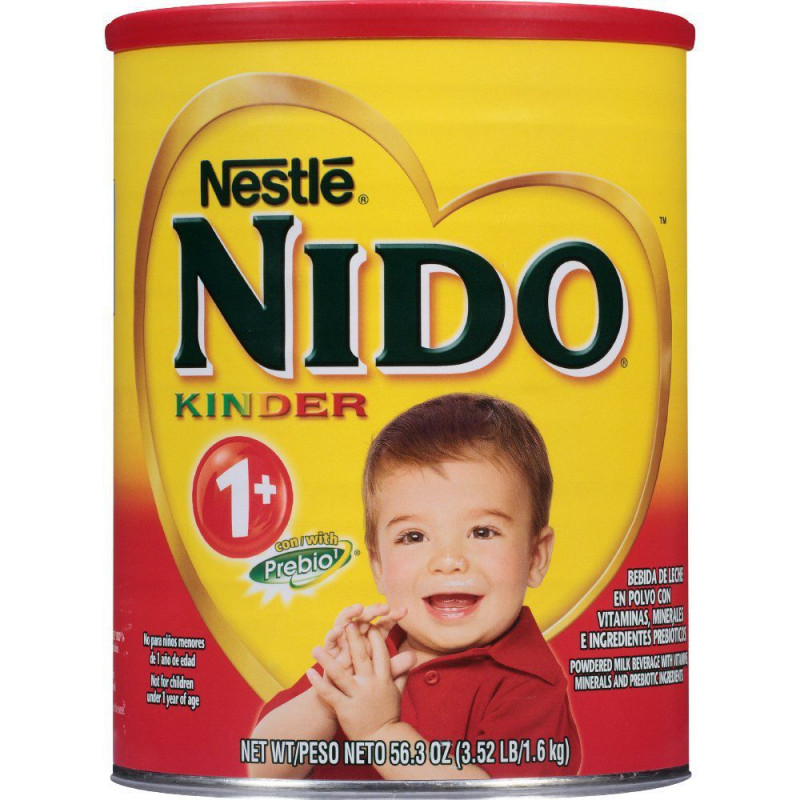 Sữa tăng cân cho bé Nido Kinder 1+ nắp đỏ