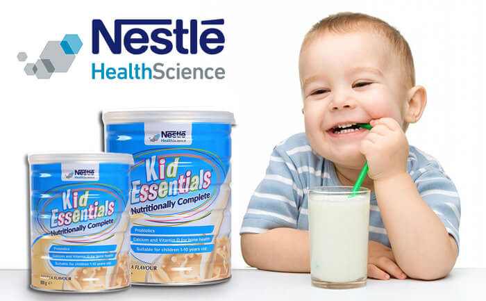 Sữa Kid Essentials của Úc giàu dinh dưỡng giúp bé tăng cân