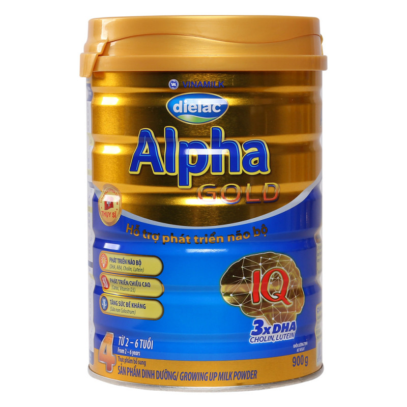 Sữa Dielac Alpha Gold 4 tăng đề kháng