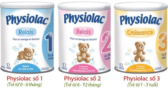 Sữa Physiolac Pháp