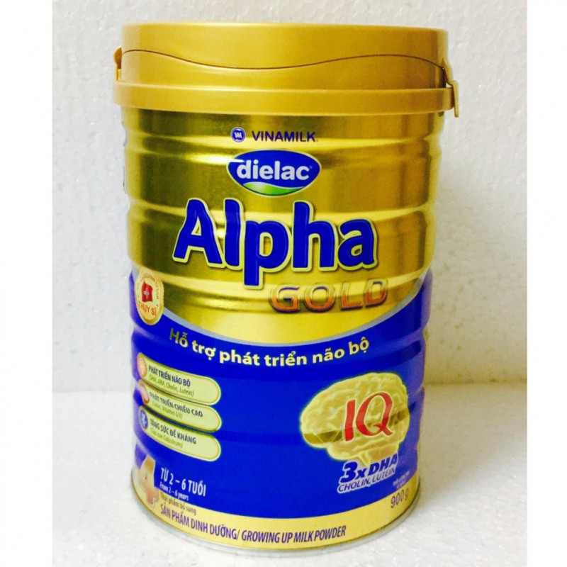 Sữa Dielac Alpha Gold Step 4 900g