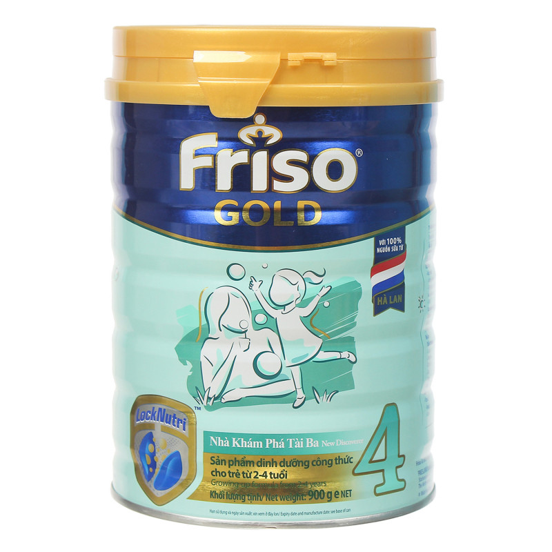 Sữa Friso Gold số 4 vị Vani 900g