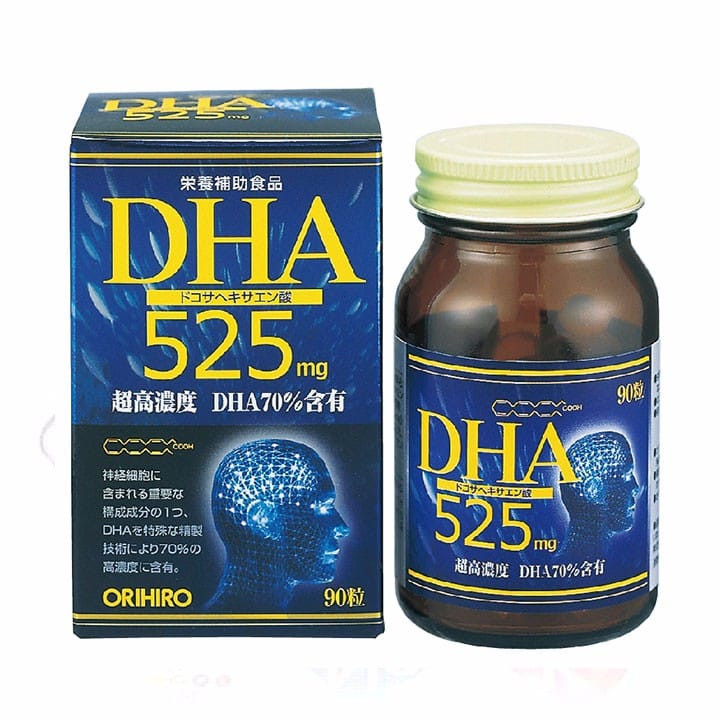 Thuốc bổ não DHA 525 Orihiro của Nhật