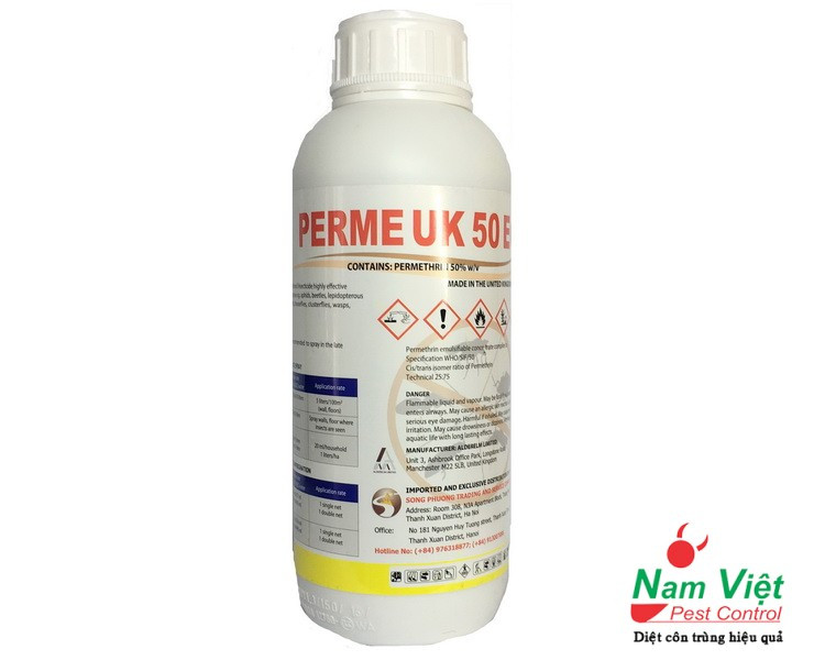Thuốc diệt muỗi PERME UK 50 EC.