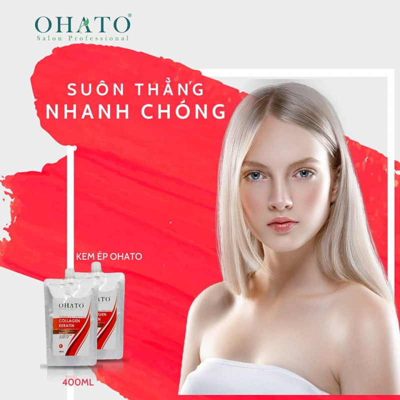 Thuốc duỗi Straightening & Neutralizer Ohato Cream