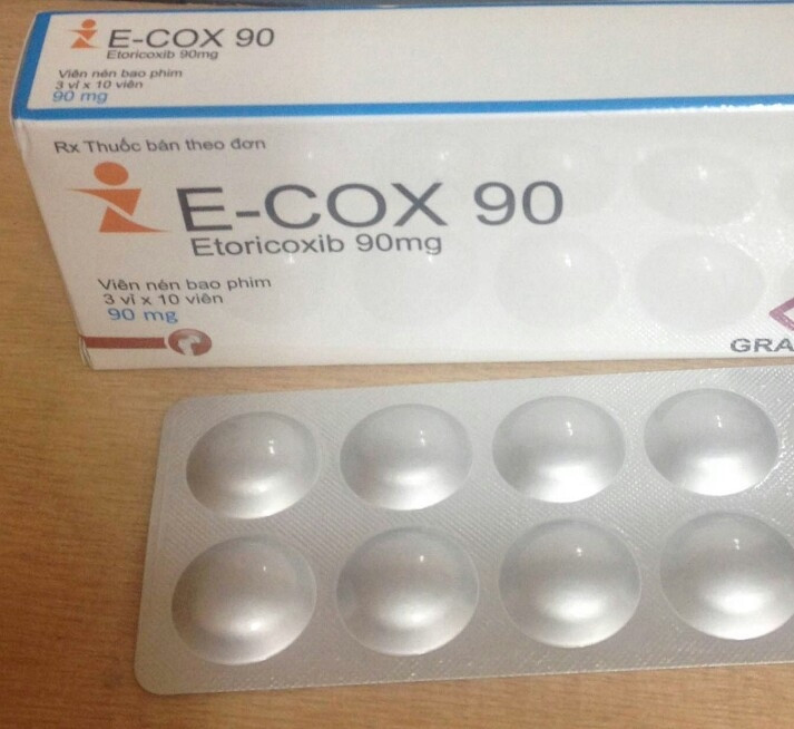 E - cox 90 được hấp thu tốt qua đường uống