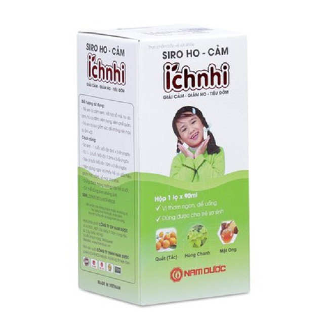 Siro ho Cảm Ích Nhi 90ml