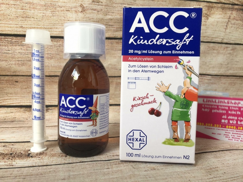 Siro ho ACC Kindersaft là một loại thuốc ho cho trẻ em đến từ Đức