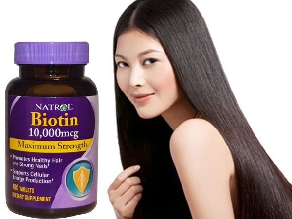 Viên uống chống rụng tóc, mọc tóc Biotin 10000mcg Natrol