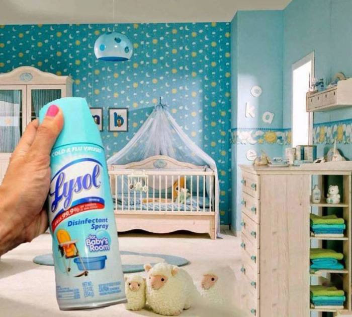 Chai diệt khuẩn Lysol