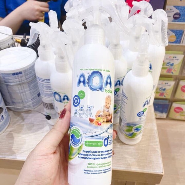 Chai xịt diệt khuẩn Aqua