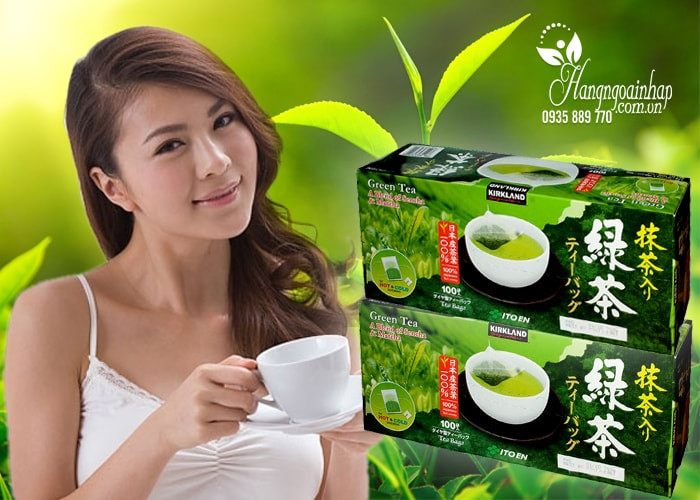 Kirkland green tea với công thức chế biến hiện đại, giữ được toàn vẹn những giá trị mang lợi ích tuyệt vời cho sức khỏe