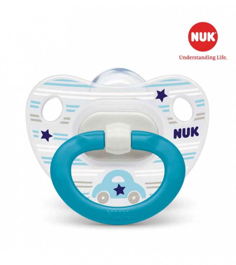 TI GIẢ NUK CLASSIC SILICONE 0 - 6M