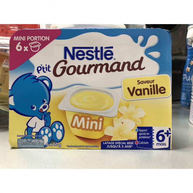 Váng sữa Nestle vị vani cung cấp dồi dào chất dinh dưỡng, rất được các mẹ yêu thích ﻿