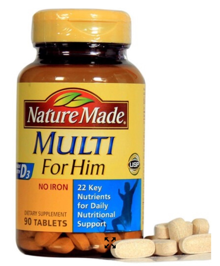 Vitamin Naturemade multi for him