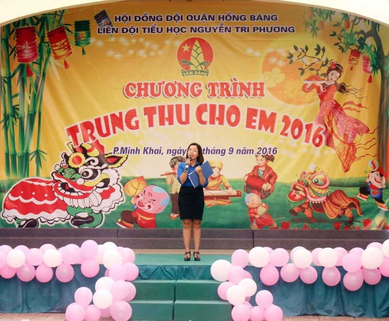 Lời dẫn chương trình tết trung thu của trường tiểu học