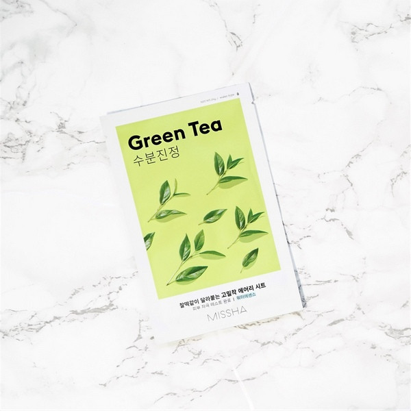 Mặt Nạ Dưỡng Ẩm Làm Dịu Da Tinh Chất Trà Xanh Missha Green Tea Airy Fit Sheet Mask