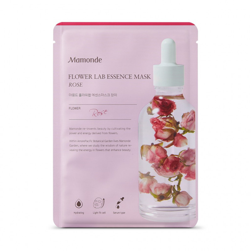 Mặt nạ hoa hồng dưỡng ẩm Mamonde Rose Moisturizing Flower Lab Essence Mark