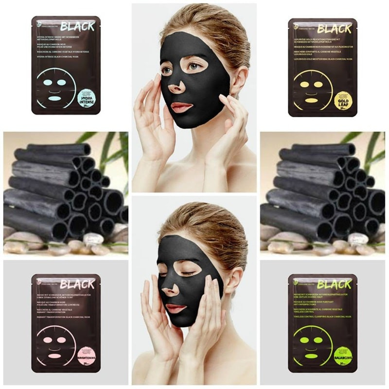 Mặt nạ giấy Timeless Truth Control Clarifying Black Charcoal