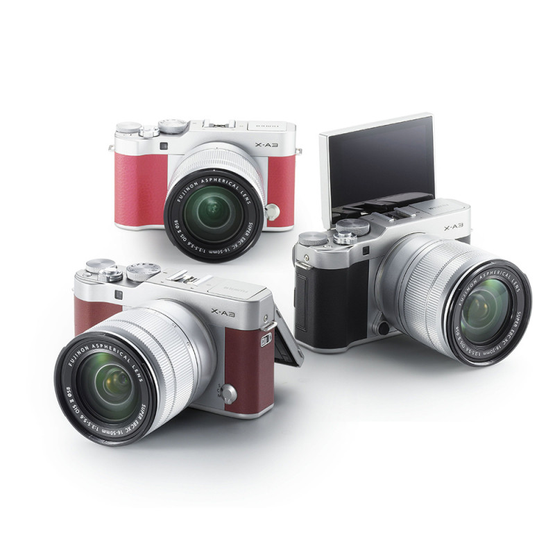 Máy ảnh Mirrorless Fujifilm XA3 với thiết kế gọn nhẹ