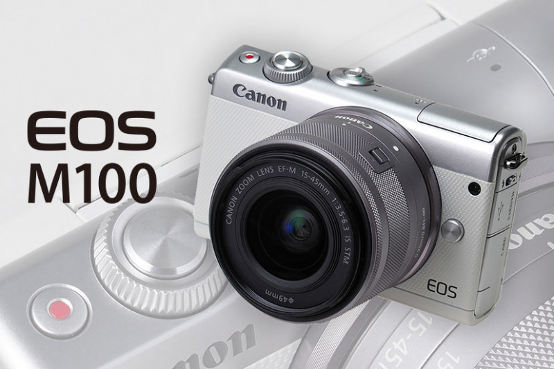 Máy ảnh Canon EOS M100 15-45mm (LBM)
