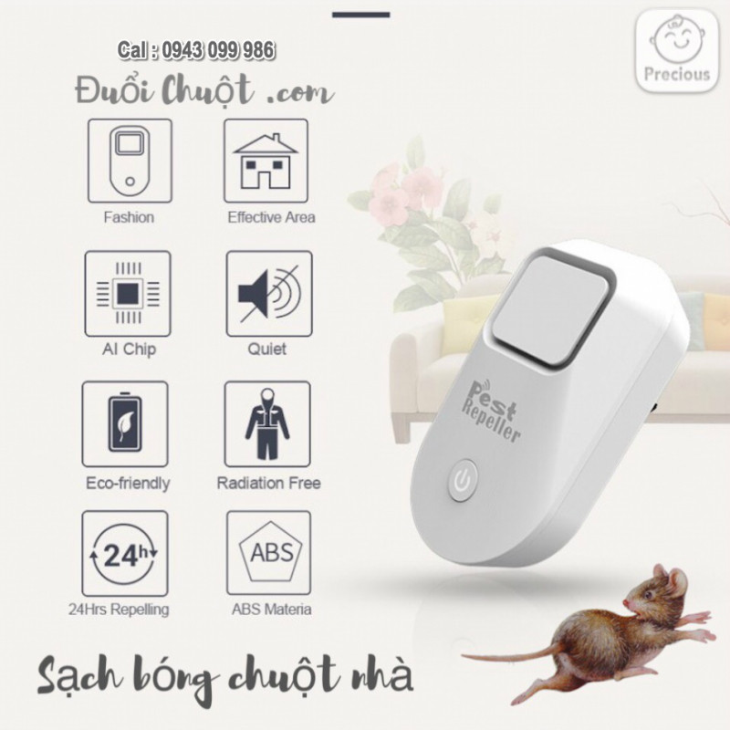 Máy đuổi chuột – Côn trùng PEST REPELLER