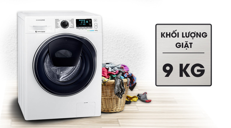 Máy giặt Samsung cửa trước AddWash 9kg (WW90K6410QW)