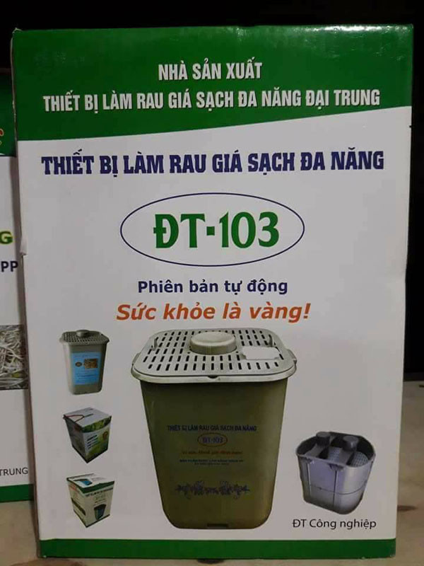 Máy làm rau giá sạch đa năng phiên bản tự động ĐT-103