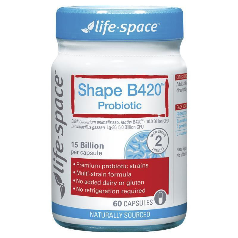 Men vi sinh 15 tỷ lợi khẩn Life Space Shape B420 Probiotic 40 Capsules