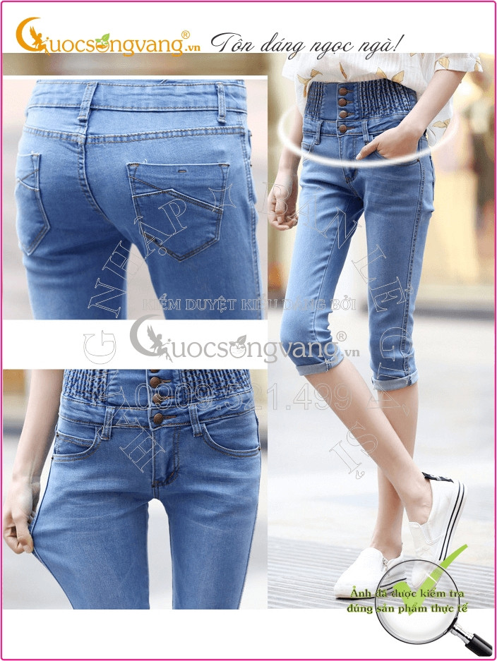 Giữ độ co giãn của quần jean