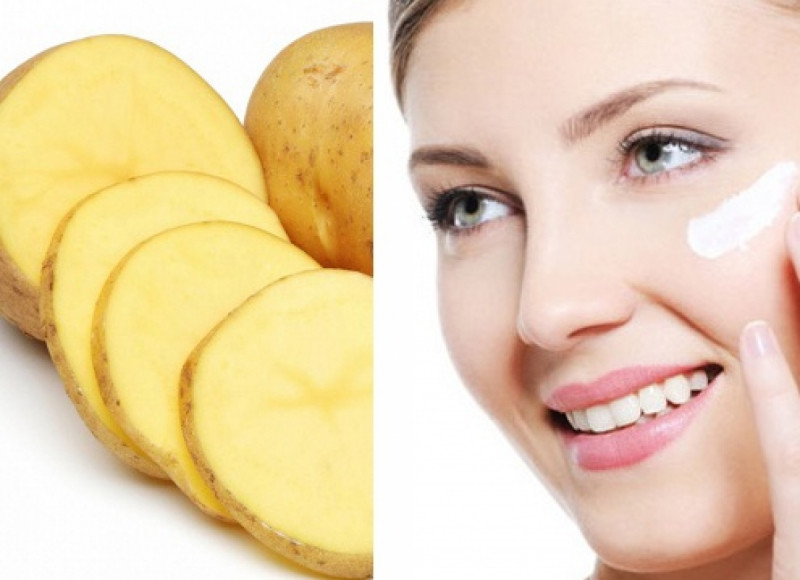 Tinh bột và khả năng làm se của khoai tây là một giải pháp giảm kích ứng.