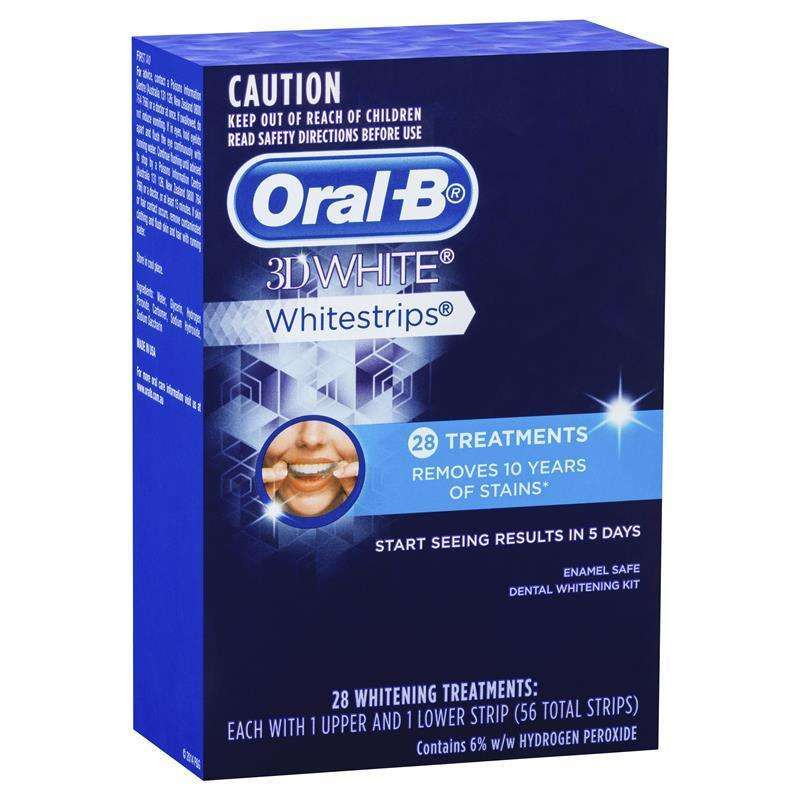 Miếng dán tẩy trắng răng Oral-B 3D White Whitestrips