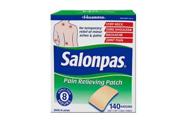 Miếng dán salonpas của Mỹ 140 miếng