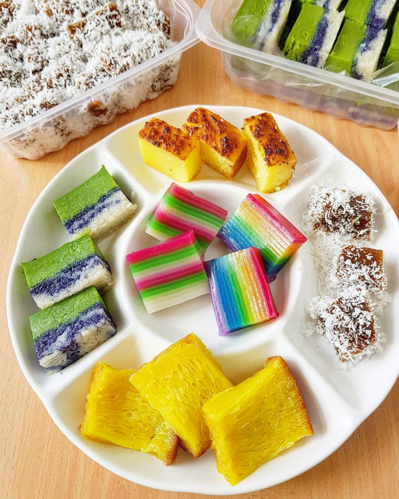 Bánh hấp Nyonya kuih