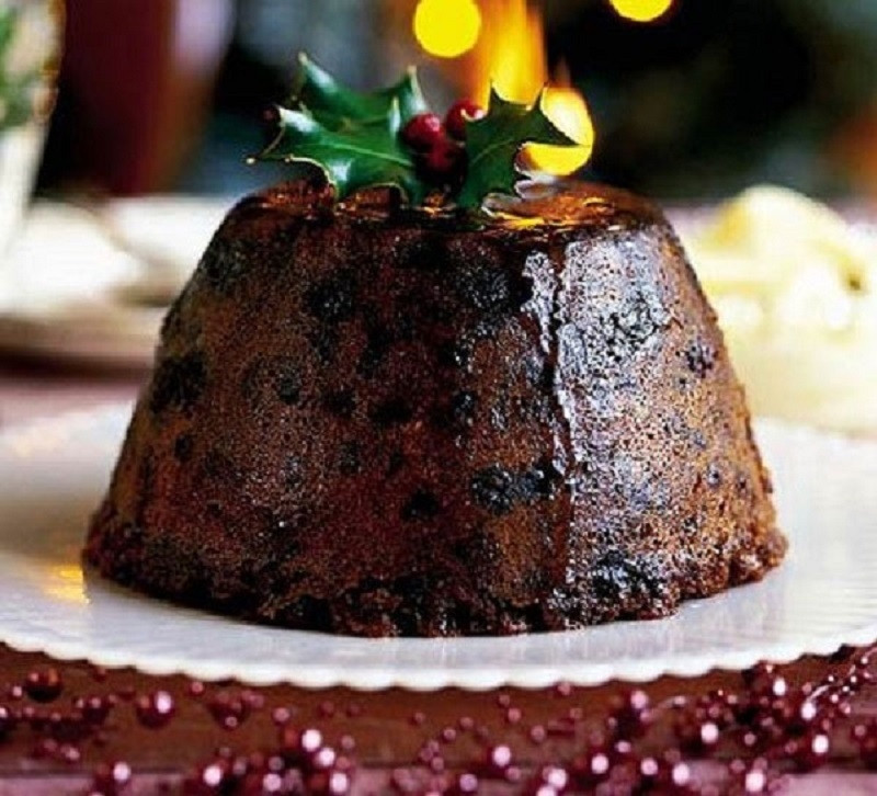Bánh pudding Giáng Sinh