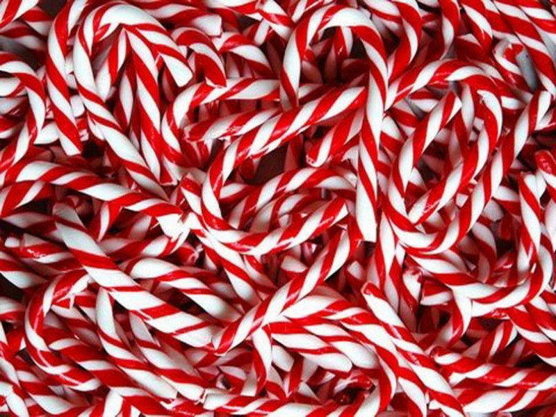 Kẹo que giúp Giáng sinh hấp dẫn và nhiều màu sắc hơn