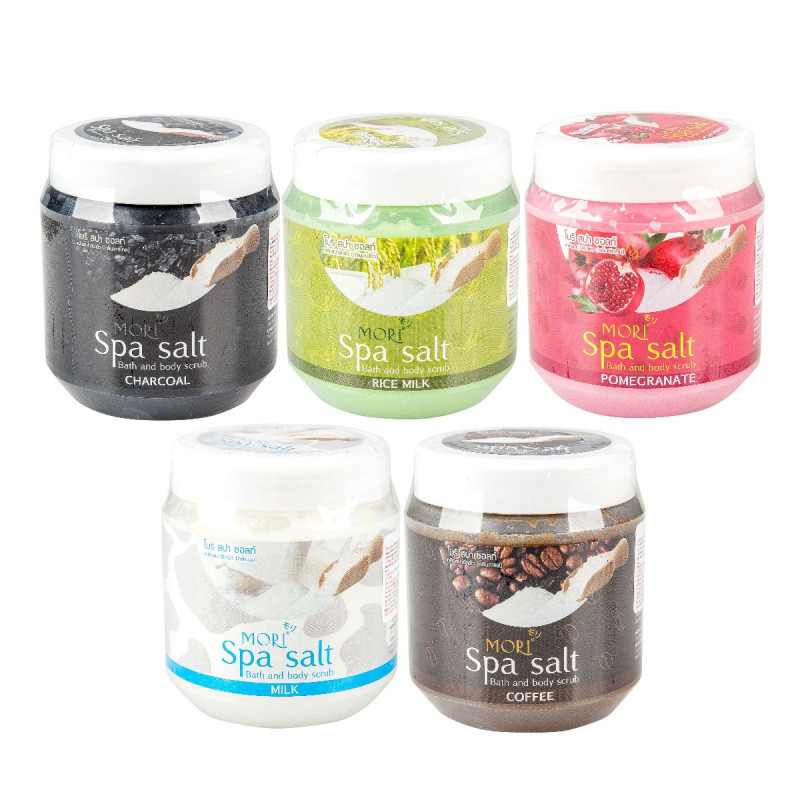 MORI Spa Salt Bath & Body Scrub