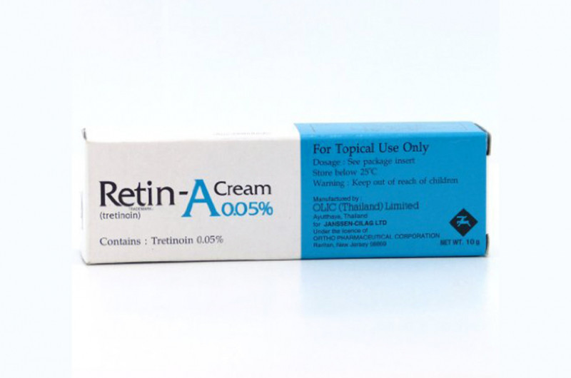 Retin-A cream 0.05% là một loại thuốc đặc trị mụn, có nguồn gốc từ Thái Lan