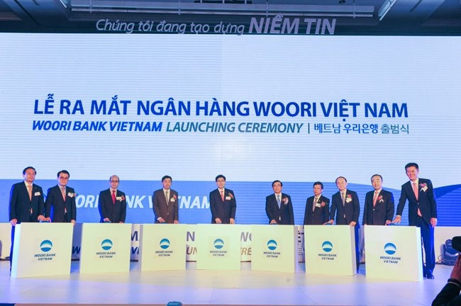 Vào năm 2016, ngân hàng hàng đầu Hàn Quốc - Woori Bank đã chính thức bước vào thị trường Việt Nam
