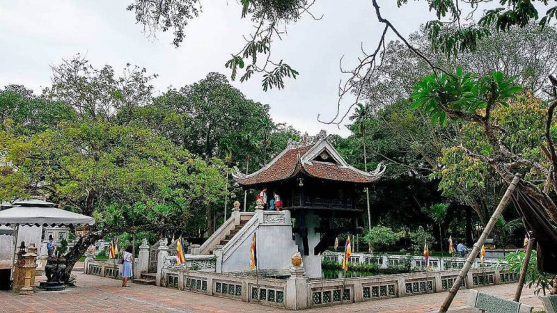 Chùa Một Cột trở thành một trong những biểu tượng đặc trưng cho Việt Nam