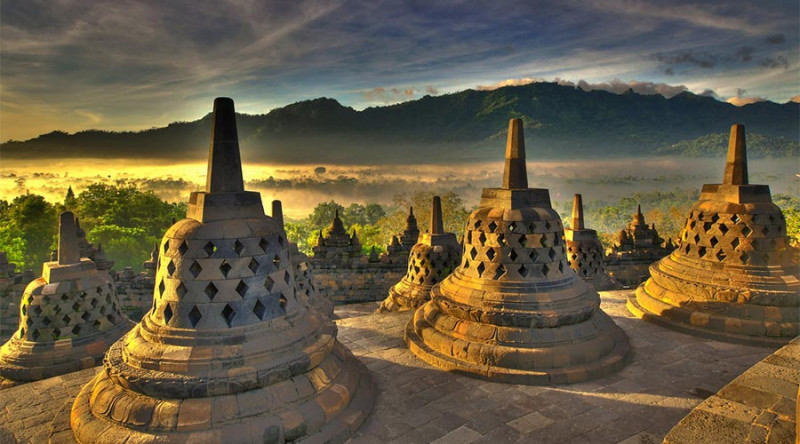 Borobudur- ngôi đền ngàn phật