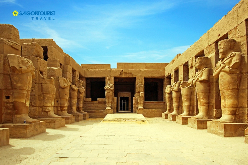 Karnak- ngôi đền giữa sa mạc cát nóng bỏng với mệnh danh ngôi đền của các ngôi đền