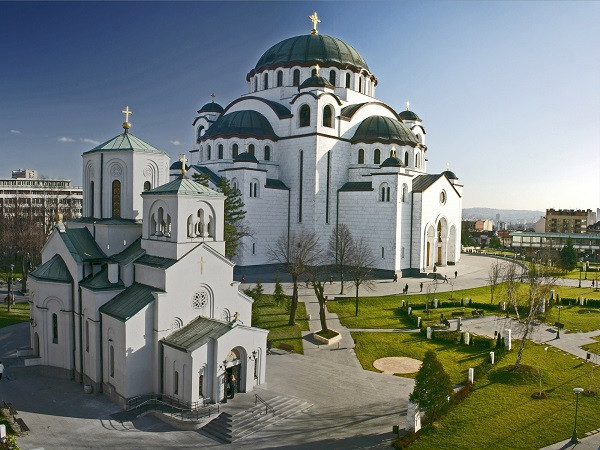 Đền thánh Saint Sava.