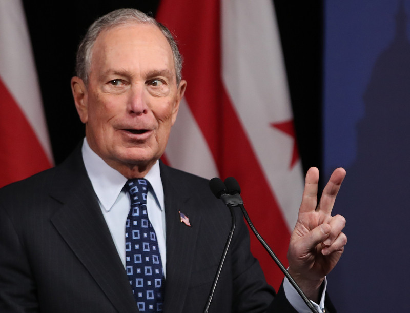 Michael Bloomberg - tài sản 55,5 tỷ USD