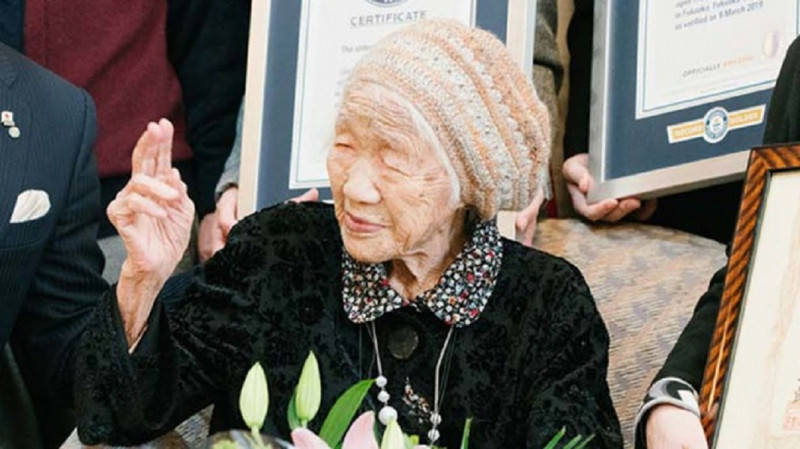 Cụ bà Kane Tanaka tính đến tháng 3 năm 2020 là tròn 117 tuổi 66 ngày