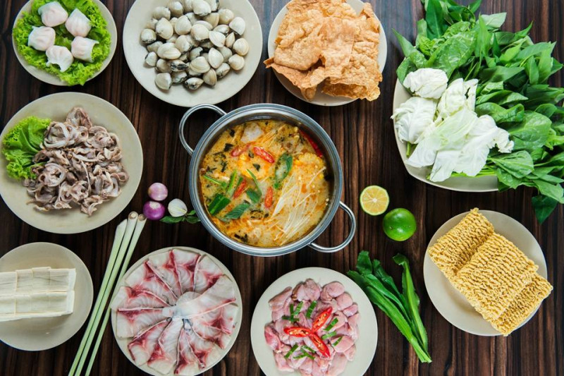 Buffet ngon hấp dẫn tại nhà hàng