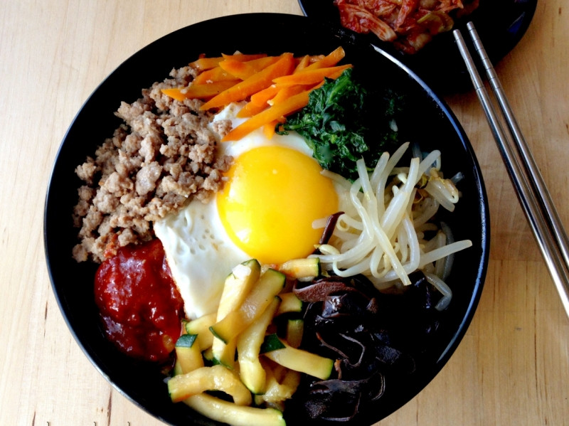 Bibimbap Korean Food