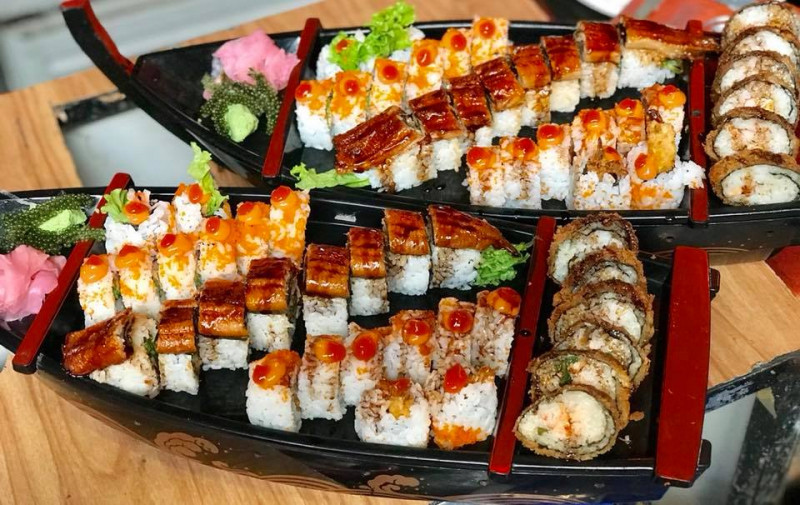 Kido Sushi đầu tư rất lớn về menu thức ăn đồng thời những món ăn của ﻿Kido Sushi rất ngon