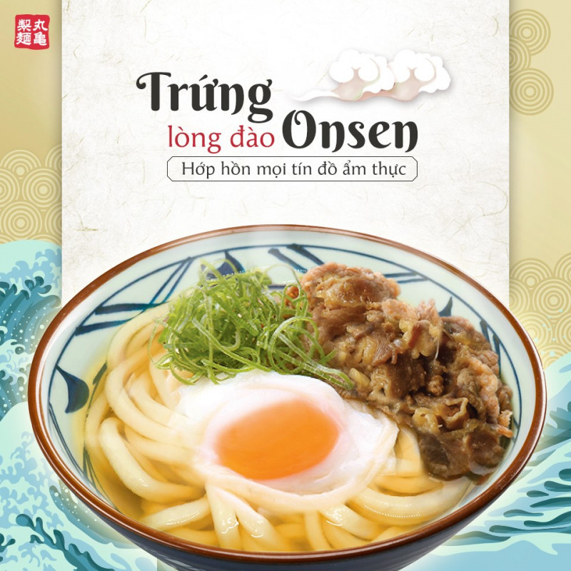 Trứng lòng đào Onsen- hớp hồn mọi tín đồ ẩm thực